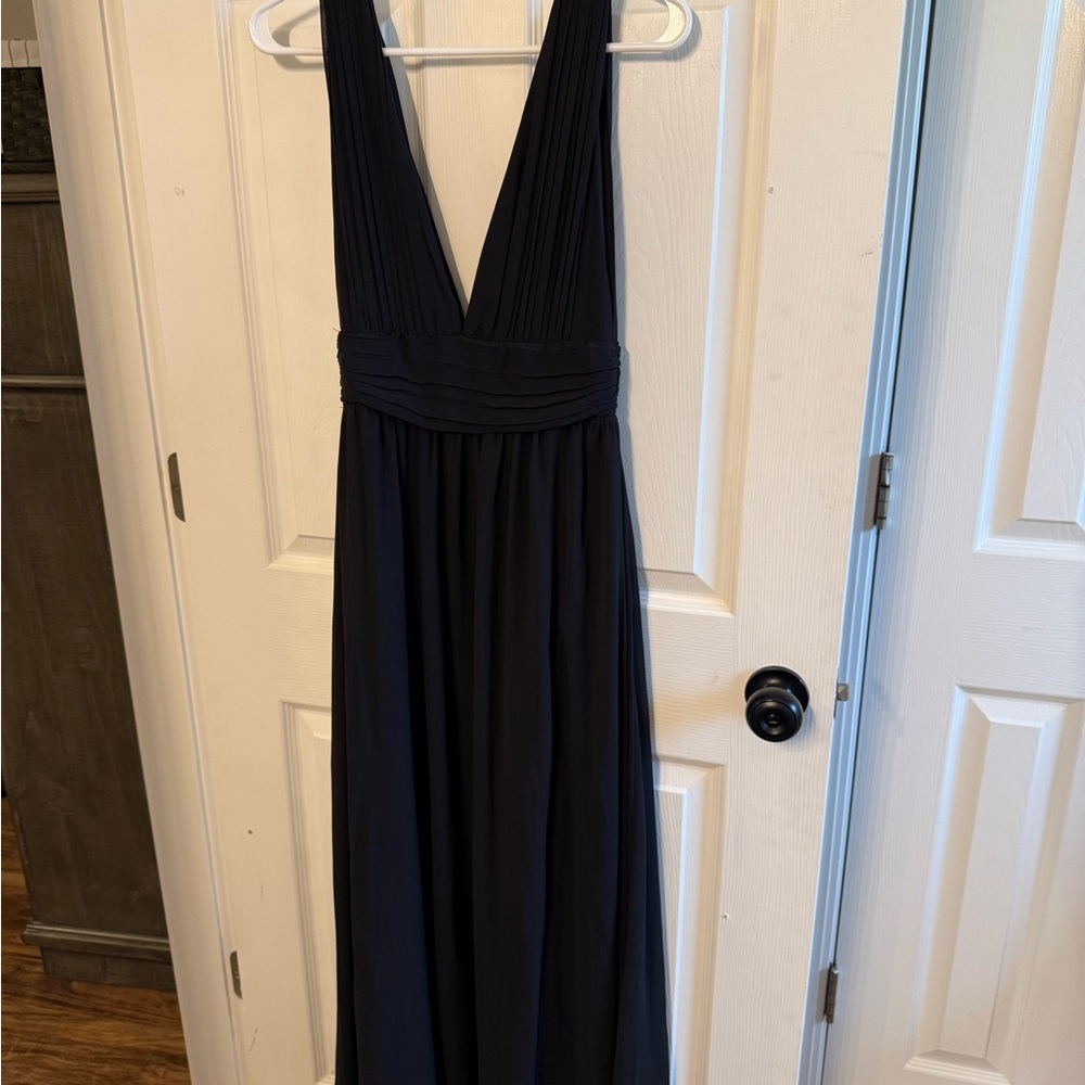 Lulu's Black Backless Dress